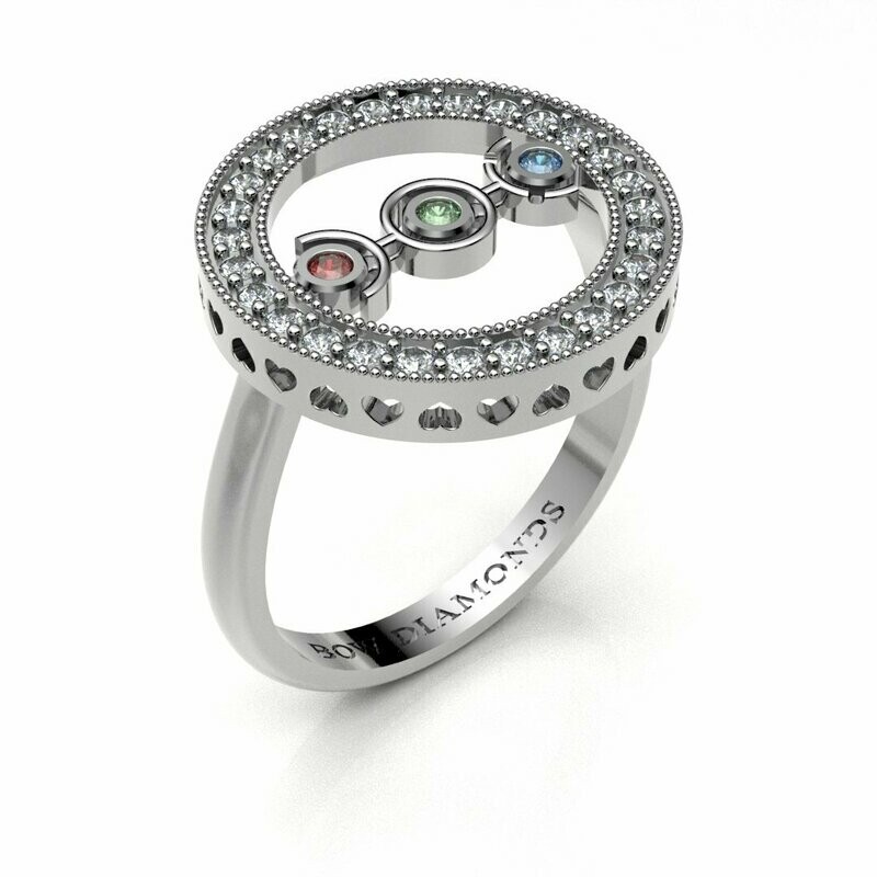Bow Diamonds Timeless Diamond Ring