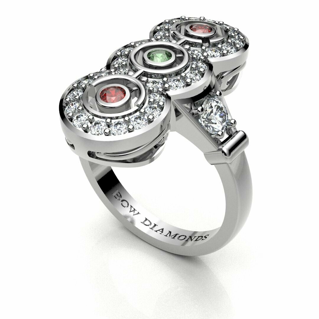 Bow Diamonds Destine Diamond Ring