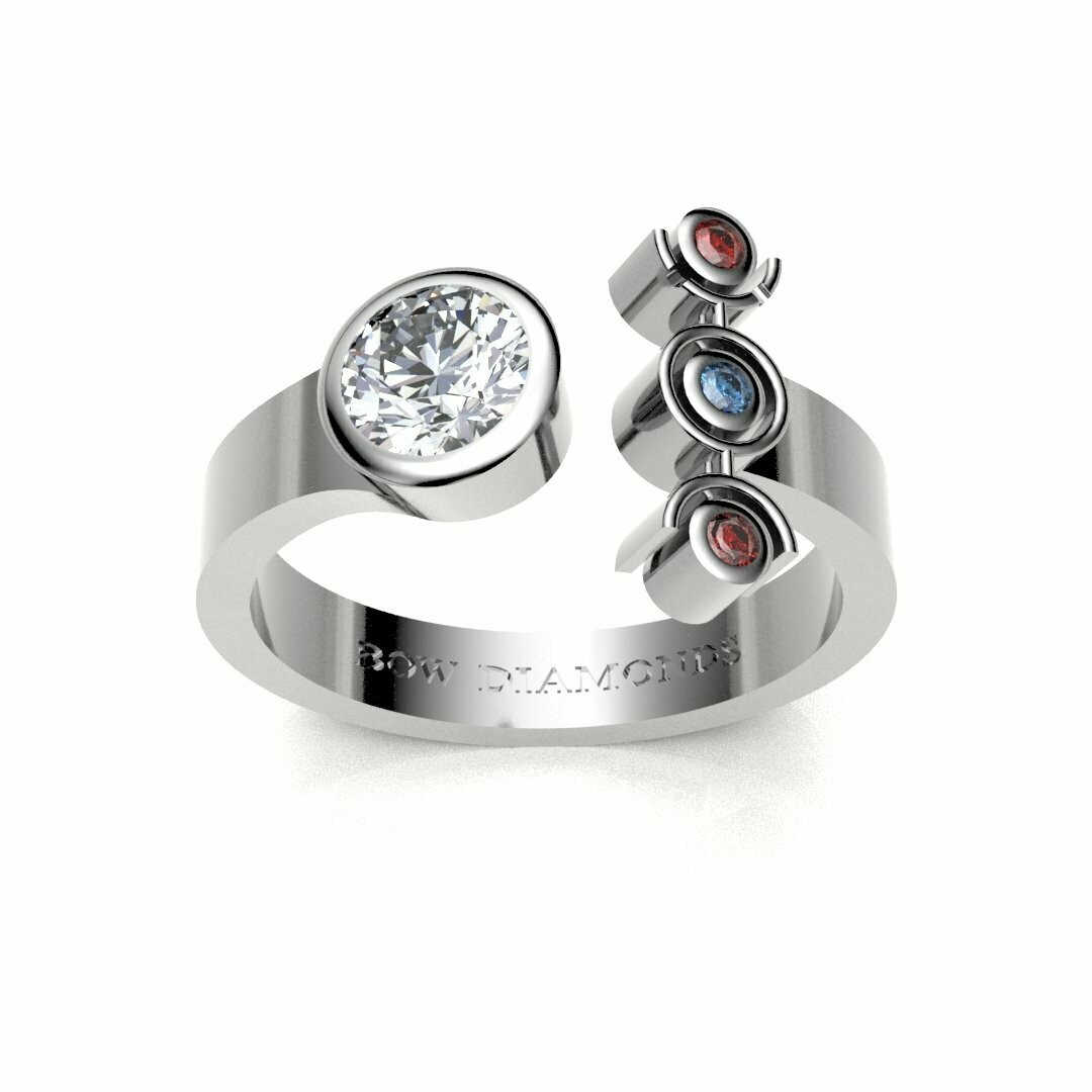 Bow Diamonds 0.50ct Brilliant Cut Origin Diamond Ring