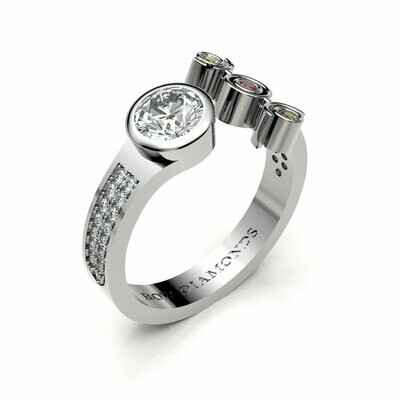 Bow Diamonds 0.50ct Brilliant Cut Origin Diamond Ring