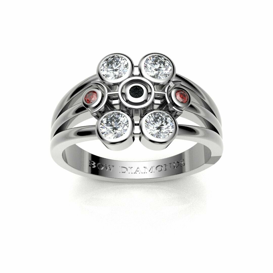 Bow Diamonds Brilliant Cut Symmetry Lab Grown Diamond Ring