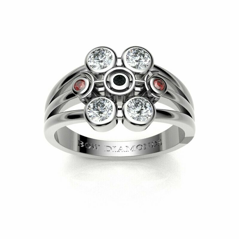 Bow Diamonds Brilliant Cut Symmetry Lab Grown Diamond Ring