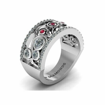Nouveau 2 Diamond Rings