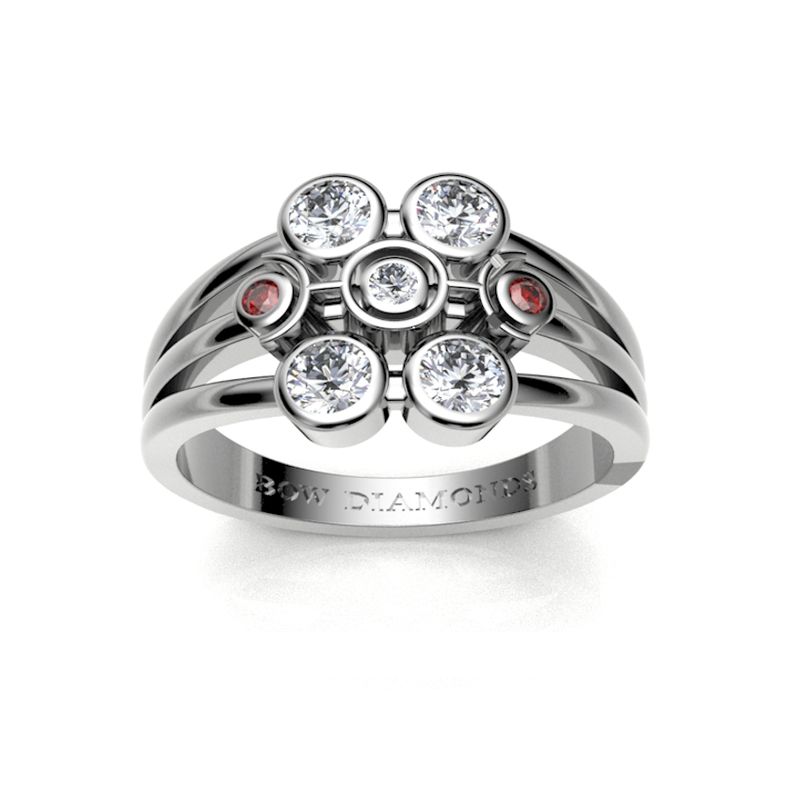 Bow Diamonds Brilliant Cut Symmetry Lab Grown Diamond Ring