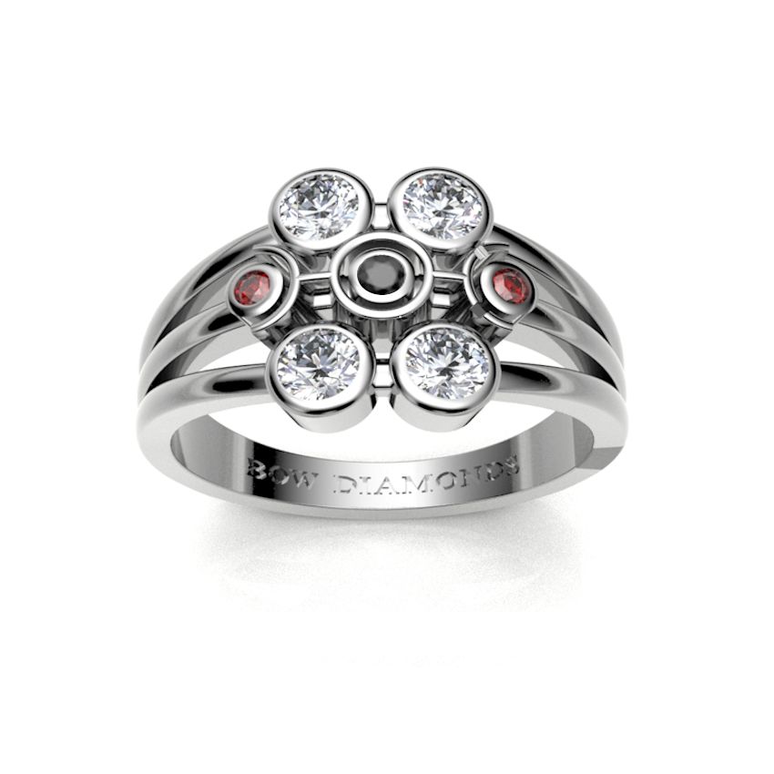 Bow Diamonds Brilliant Cut Symmetry Lab Grown Diamond Ring