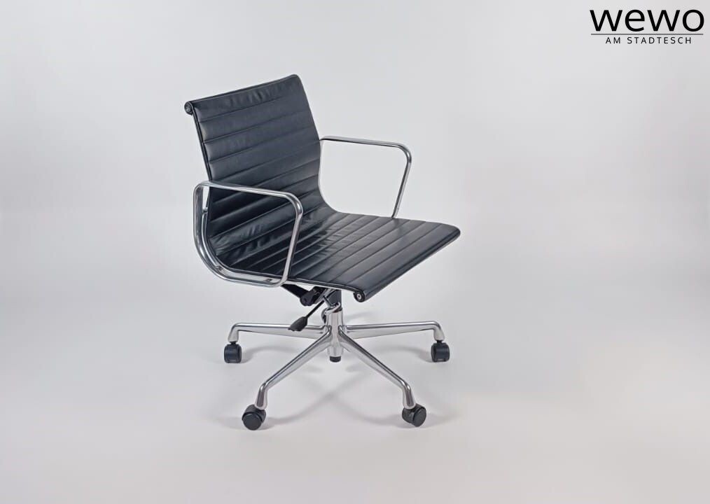 Vitra Charles Eames EA 117 -Chair Alu Stuhl Homeoffice Leder