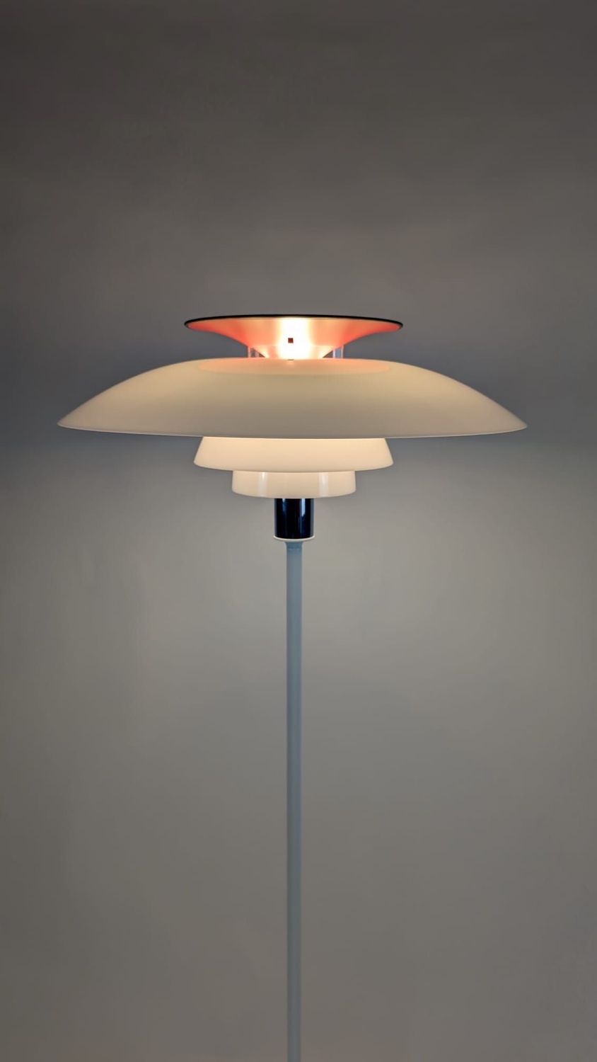 Neue Ph 80 Stehleuchte Opal/White Dimmschalter - Louis Poulsen Lampe