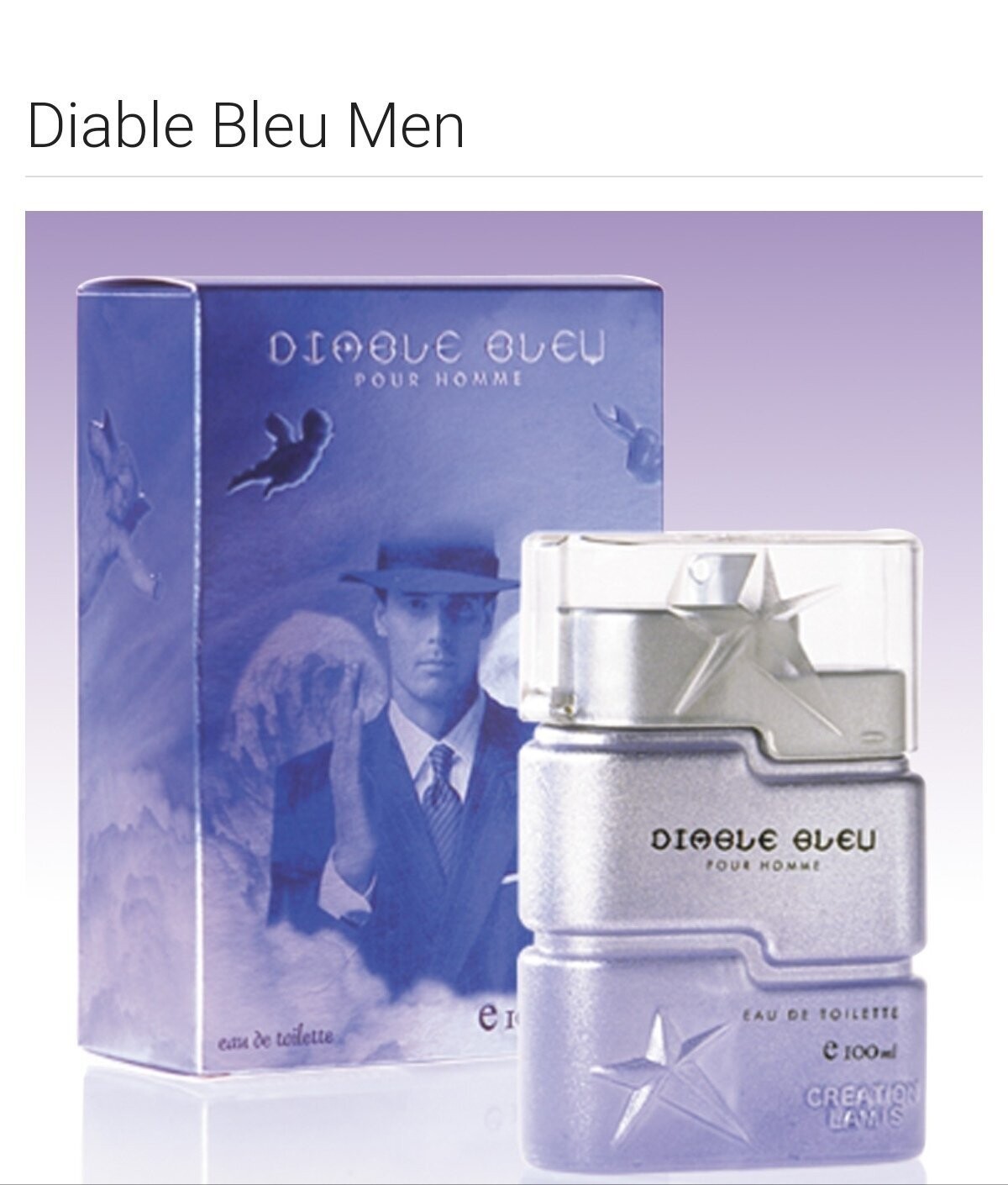 Creation lamis Diable Bleu Man - edt -100ml