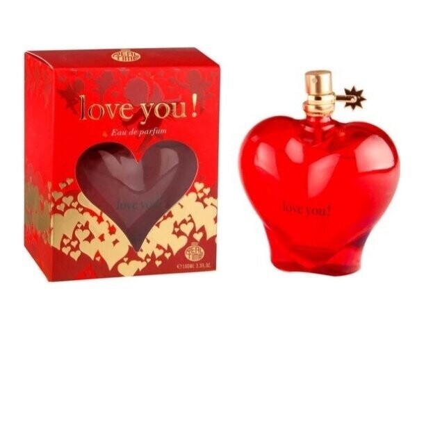 Real Time Love You Red 100 ml - Eau de Parfum - Damesparfum