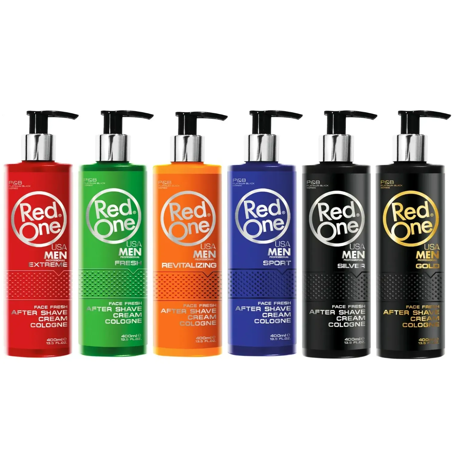 RED ONE Aftershave Cream Cologne Series / Lotion 400ml