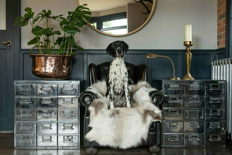 Pair of Flambo Paris Steel Filing Drawers