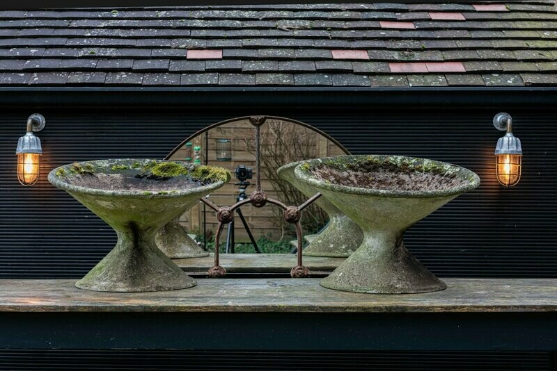 Pair of Willy Guhl Planters
