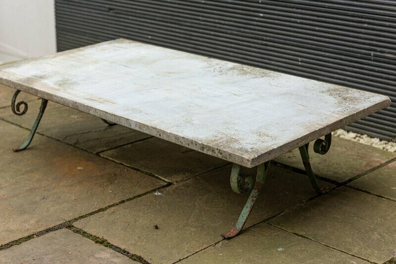 Wrought Iron Low Garden/Coffee Table