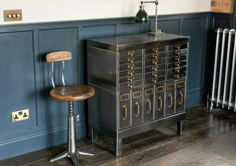 Shaw Walker Barrister's Industrial 24 Drawer Cabinet