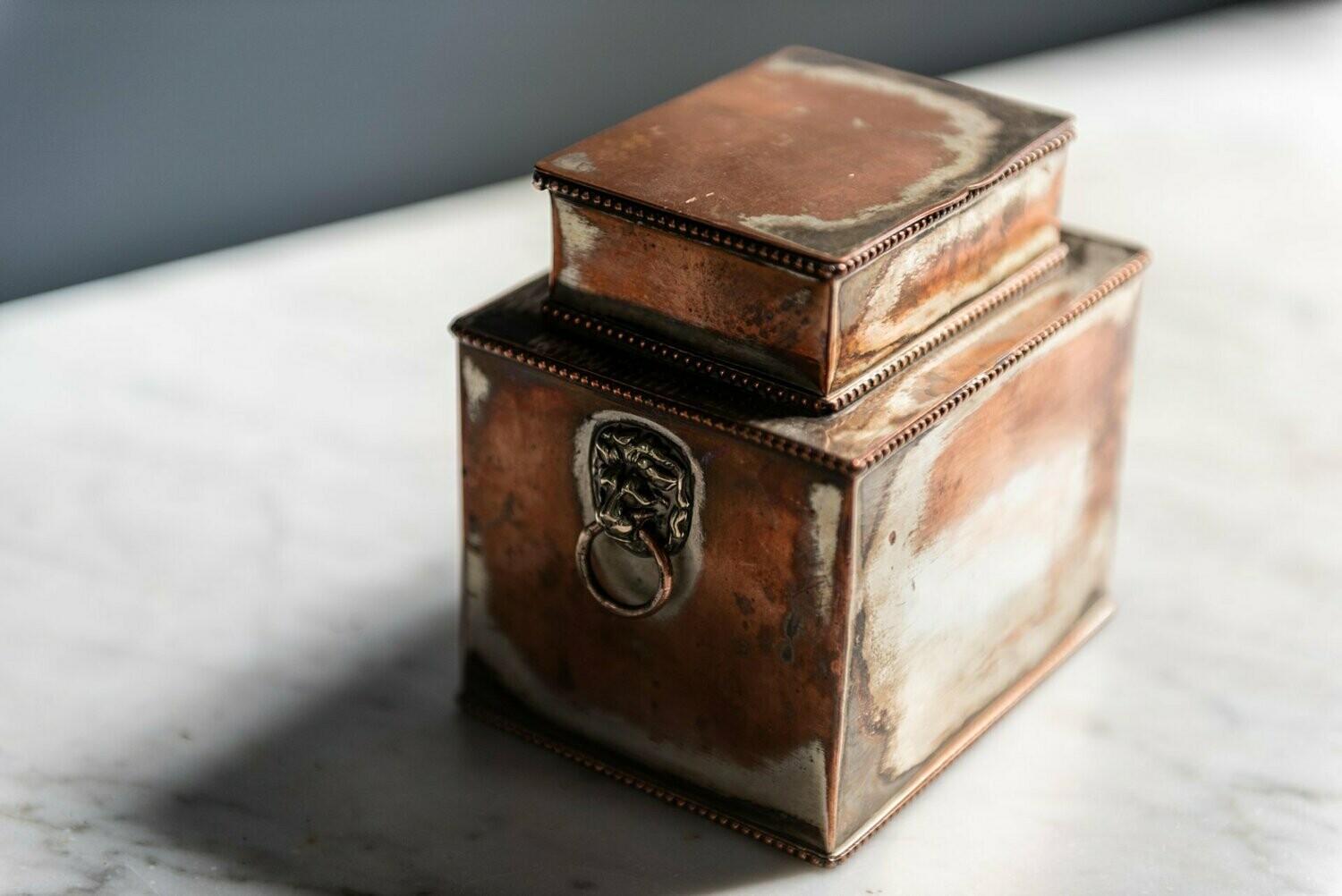 Silver Plated Tea Caddy