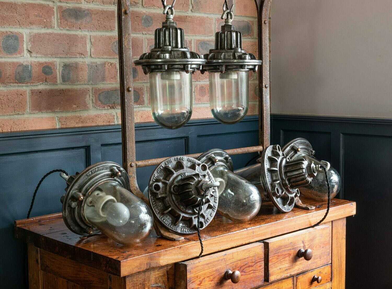 Factory 'Maxlume' flameproof pendants
