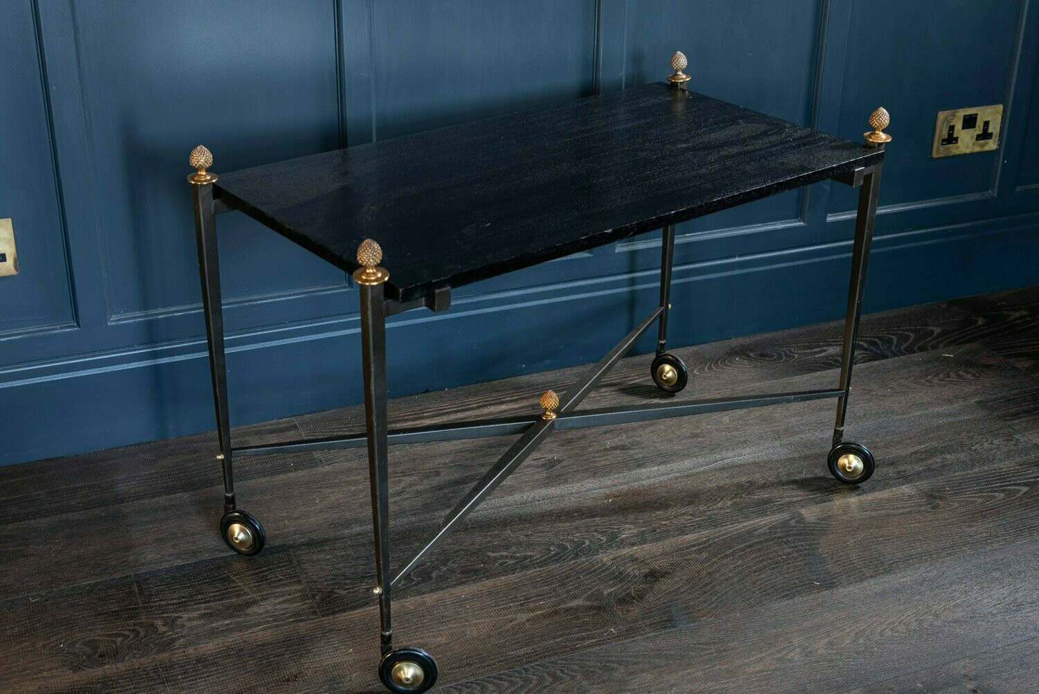 French Ebonized Trolley