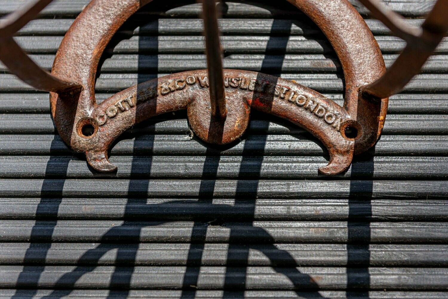 Cast Iron Saddle Rack