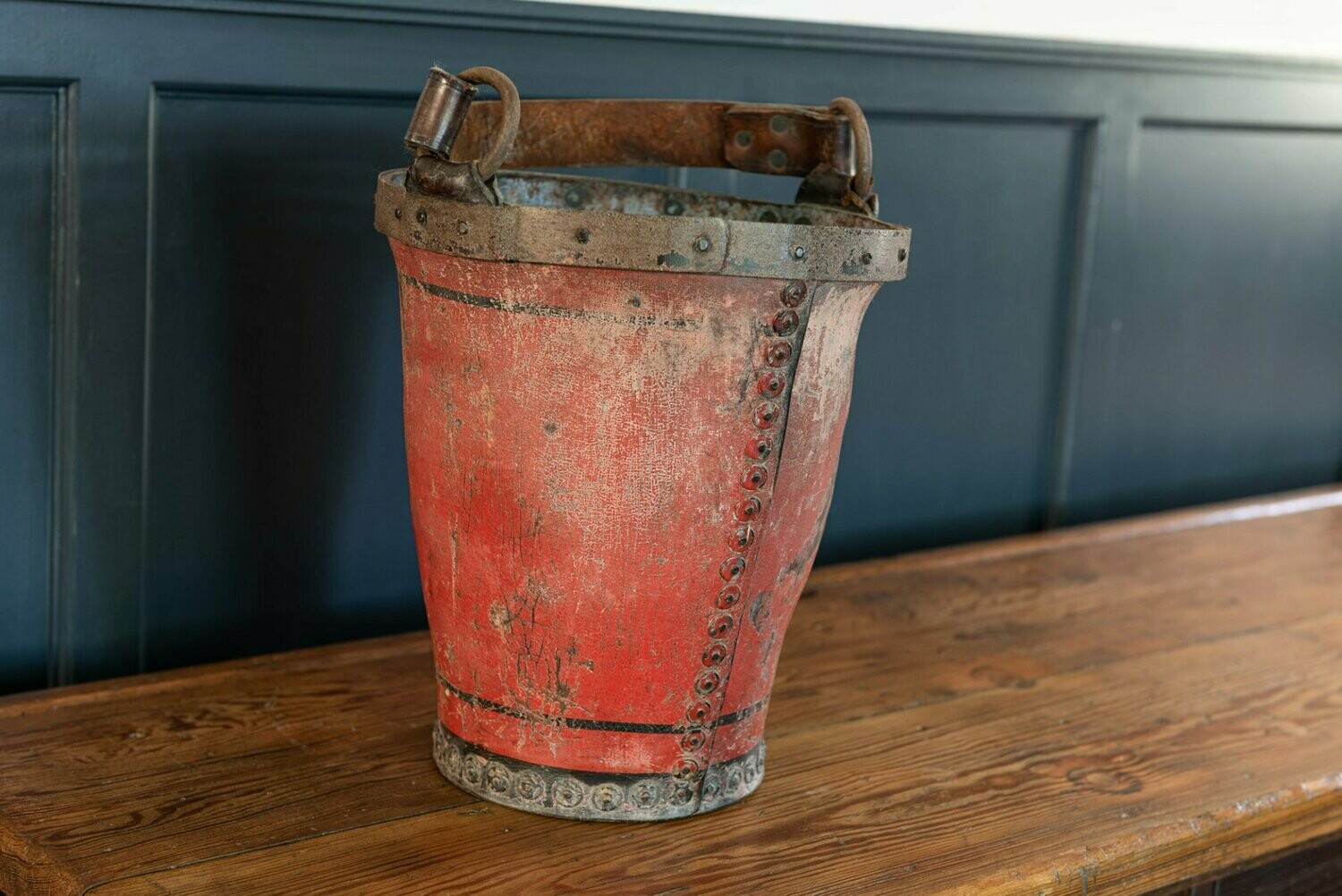 Merryweather London Leather Fire Bucket