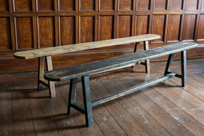 Pair of French Oak Benches