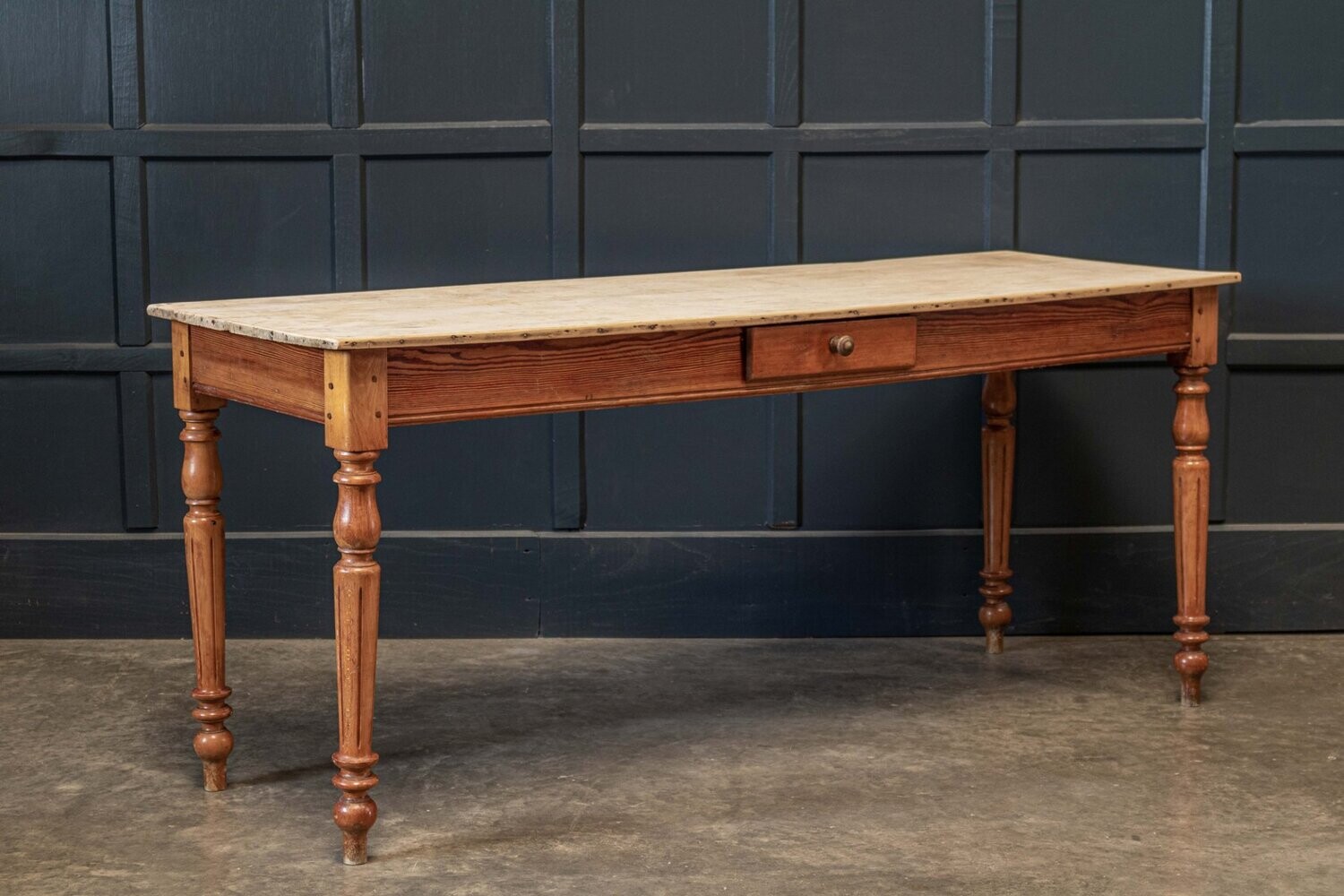 19thC French Scrub Top Table