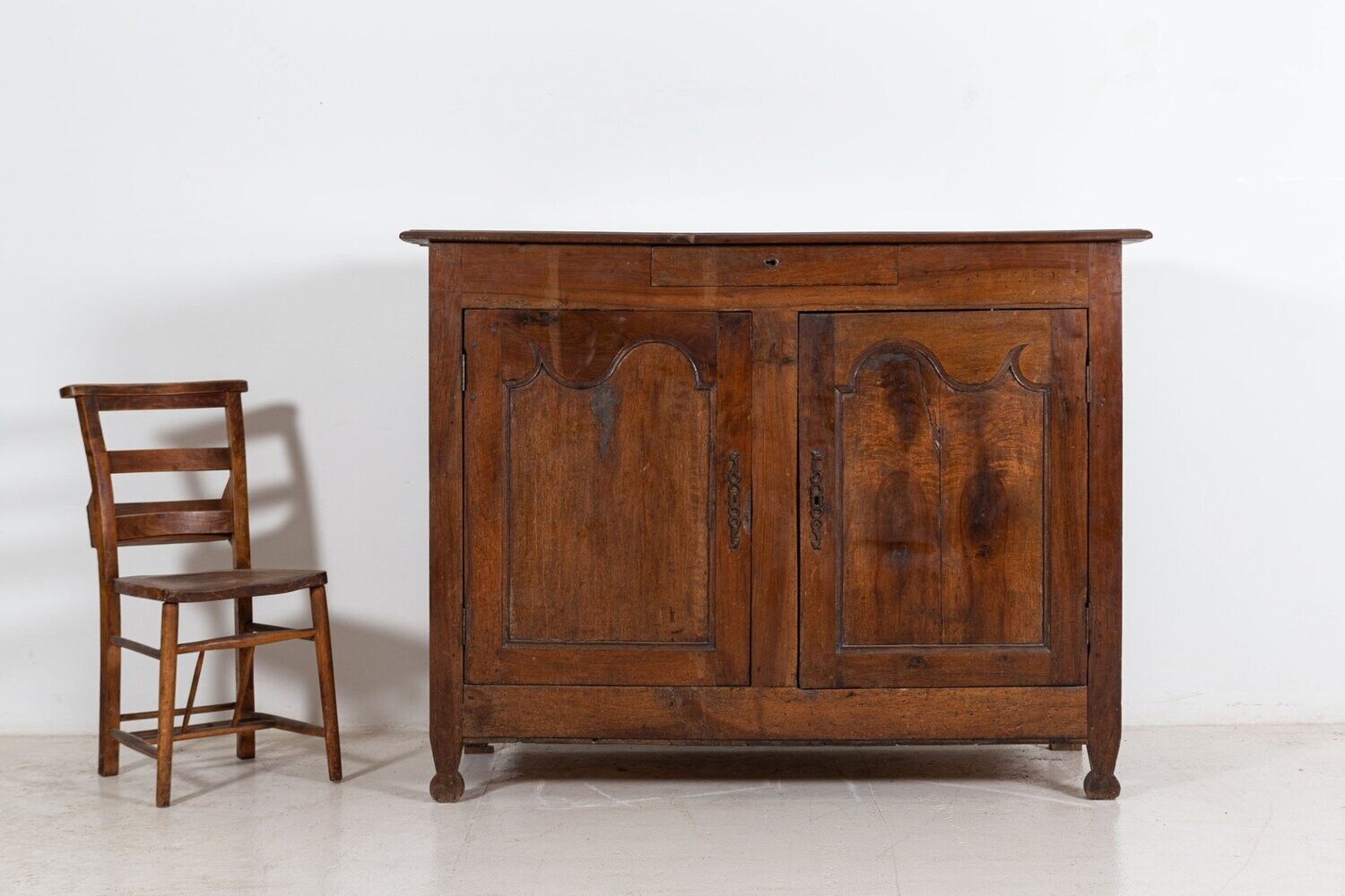 18thC French Provincial Walnut Buffet