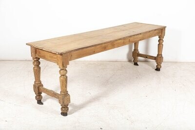 19thC Large Welsh Pine Post Office Sorting Counter  / Table
