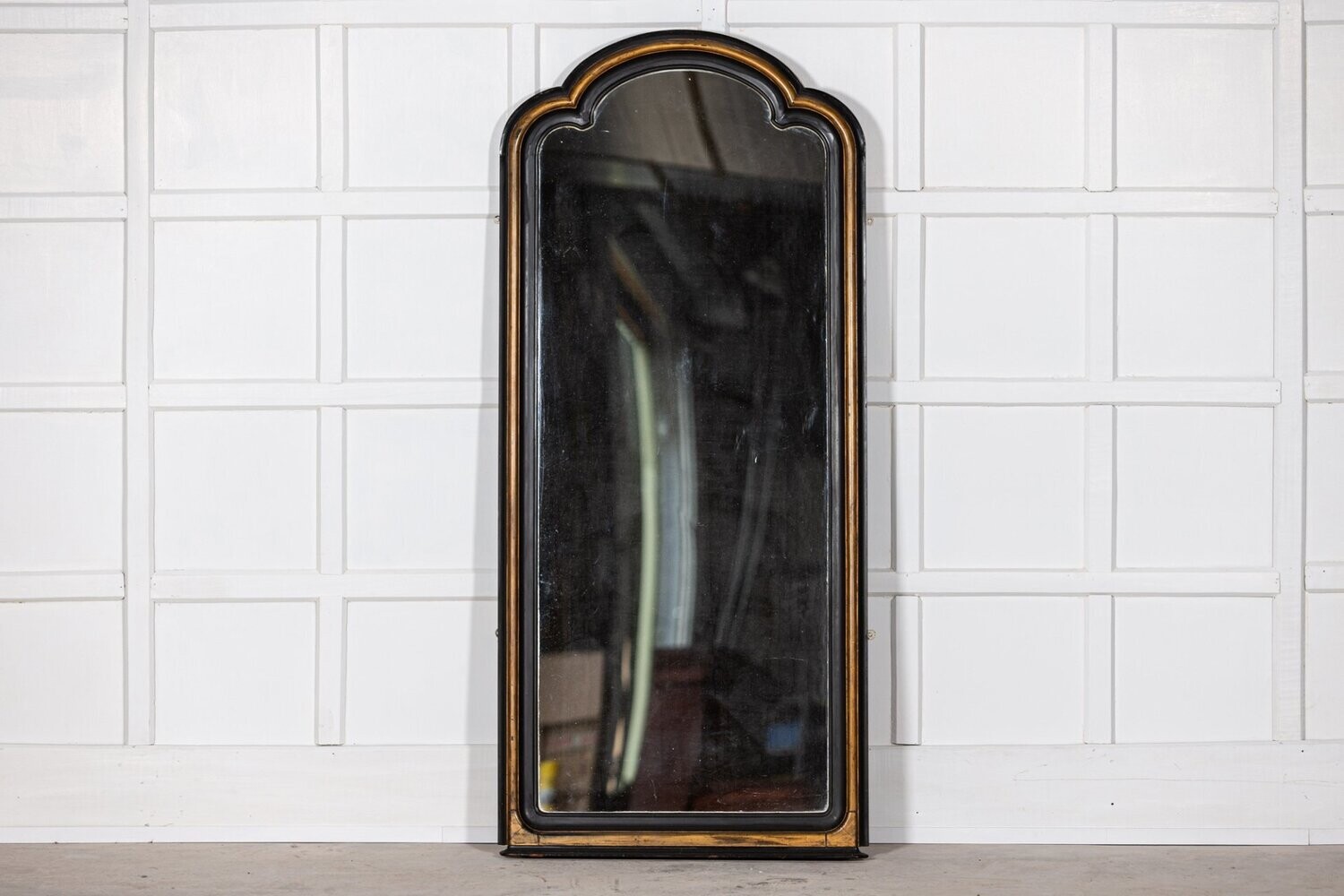 Large Early 19thC Georgian Arch Wall Mirror