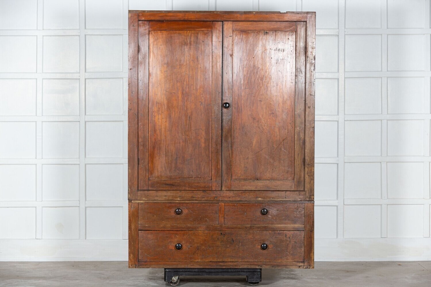 Large Irish Pine Housekeepers Cupboard/Armoire