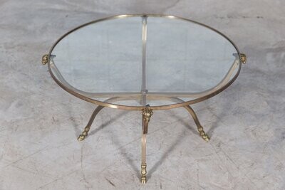 Maison Jansen Rams Head / Hoof Coffee Table