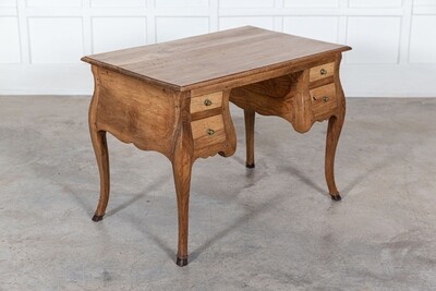 18thC Italian Stripped Walnut Writing Table