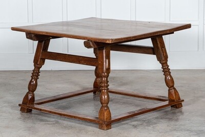 18thC English Vernacular Oak Work Table