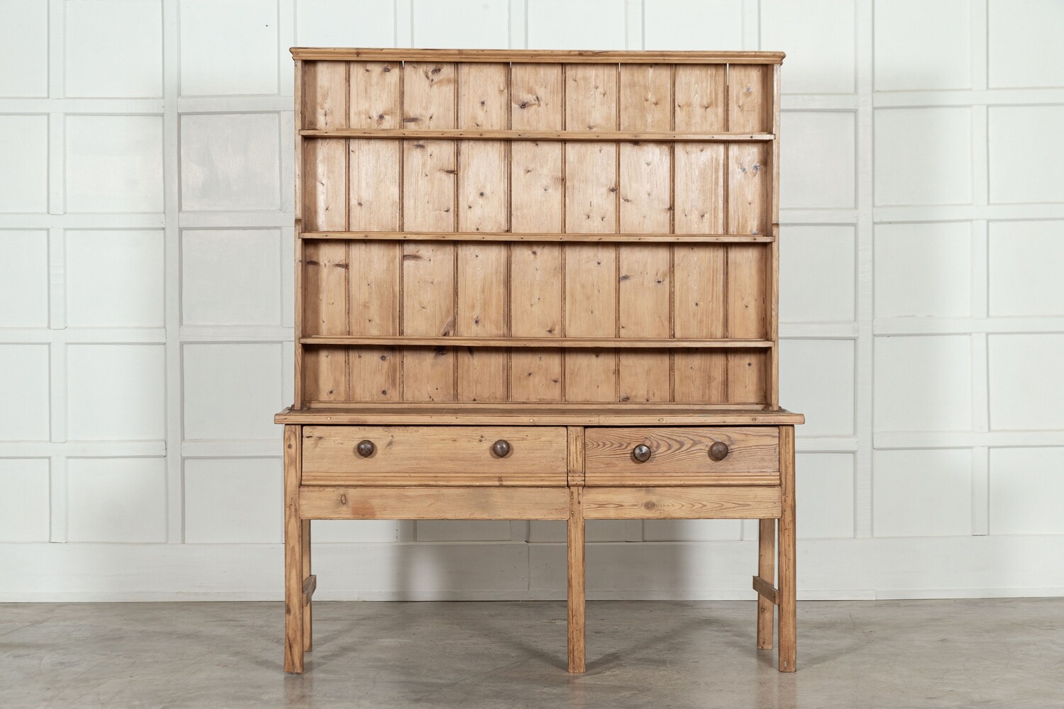 19thC Welsh Pine Vernacular Dresser