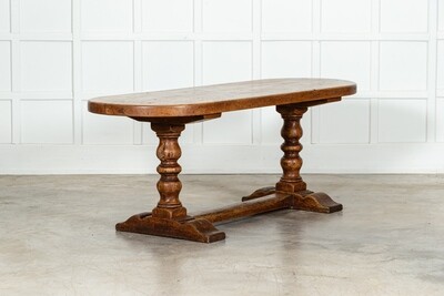 18thC French Elm Refectory Table