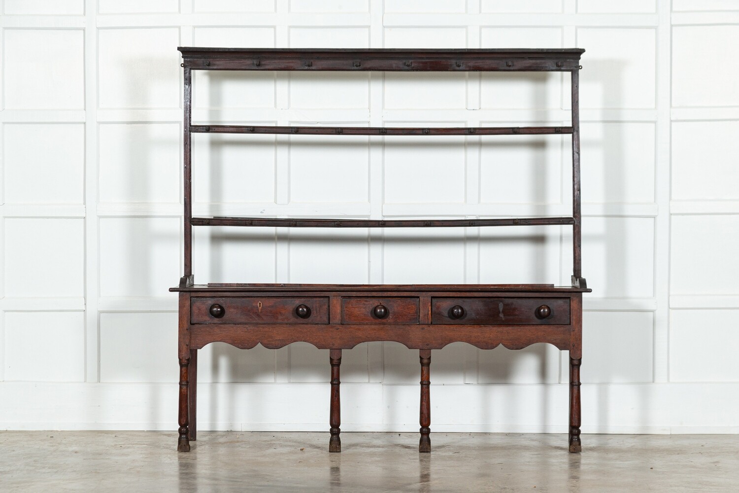 18thC English Oak Dresser