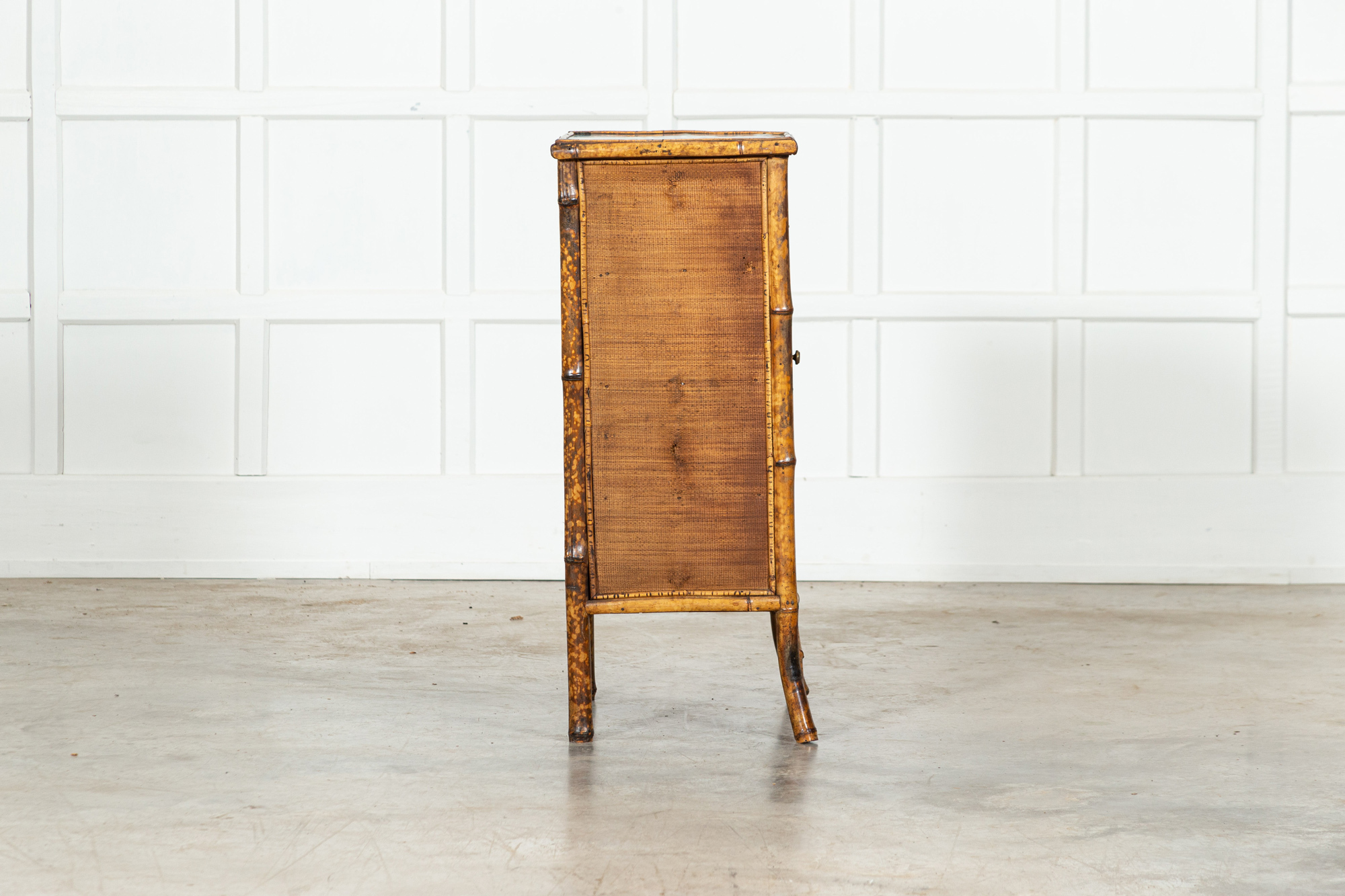 Bamboo small floor cabinet deals