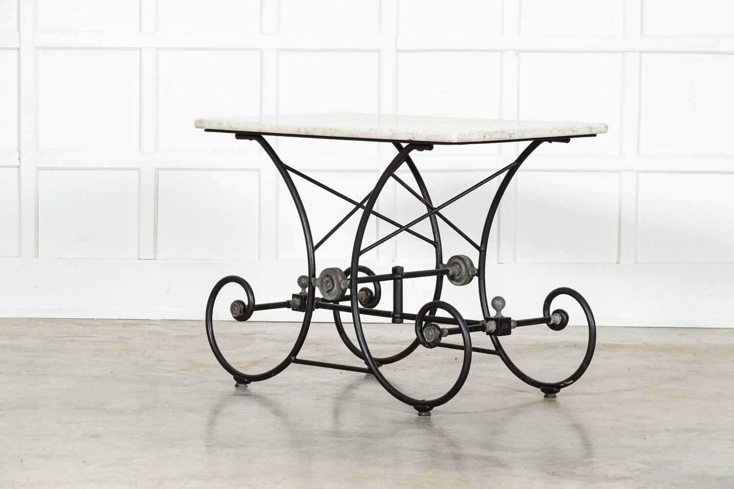 French Marble Patisserie Table