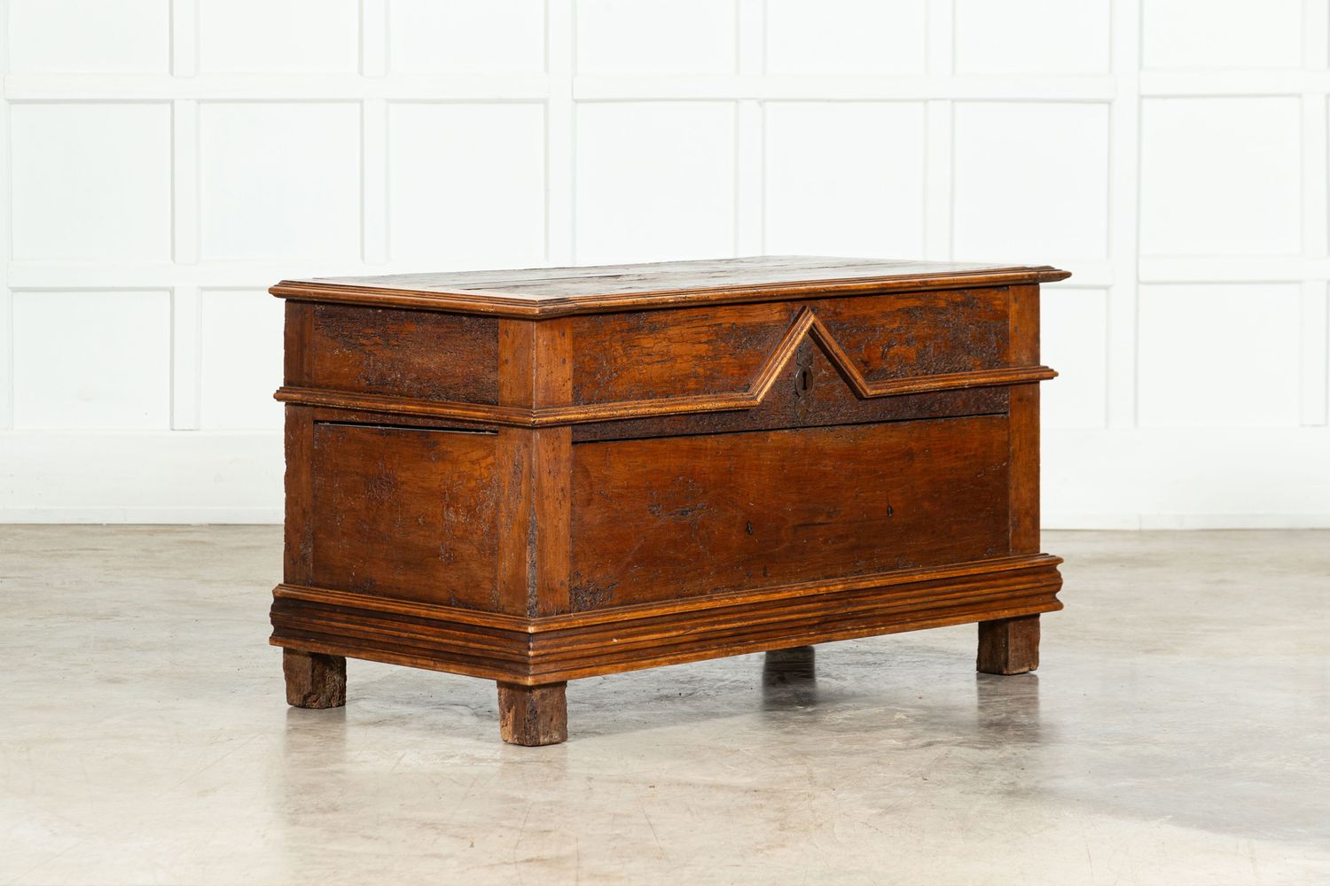 17thC Italian Cedar Wood Coffer