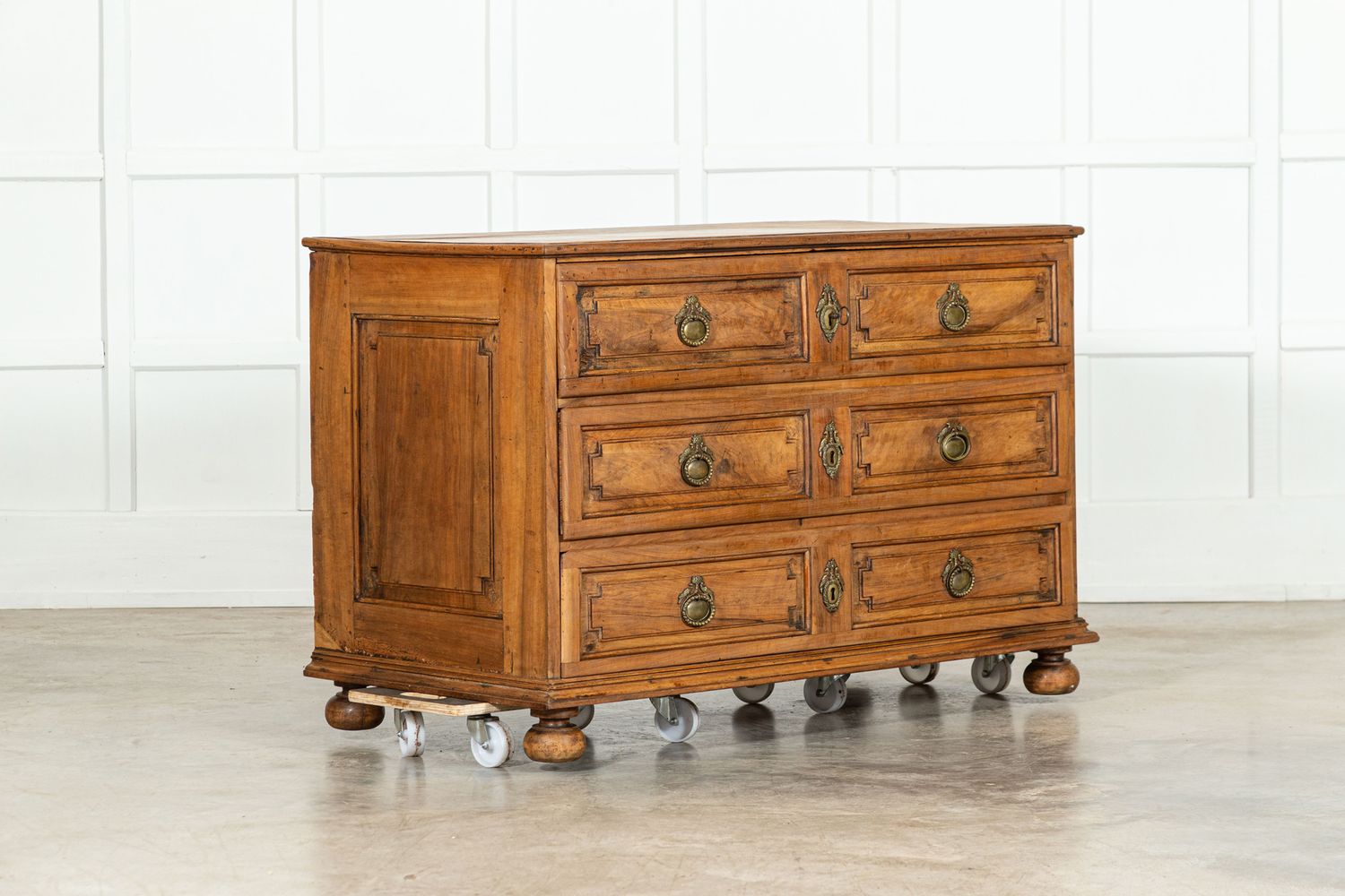 Large 18thC French Fruitwood Commode