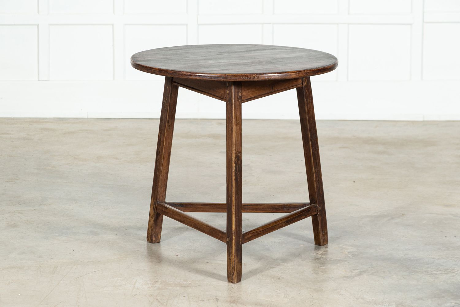 19thC Pine Cricket Table