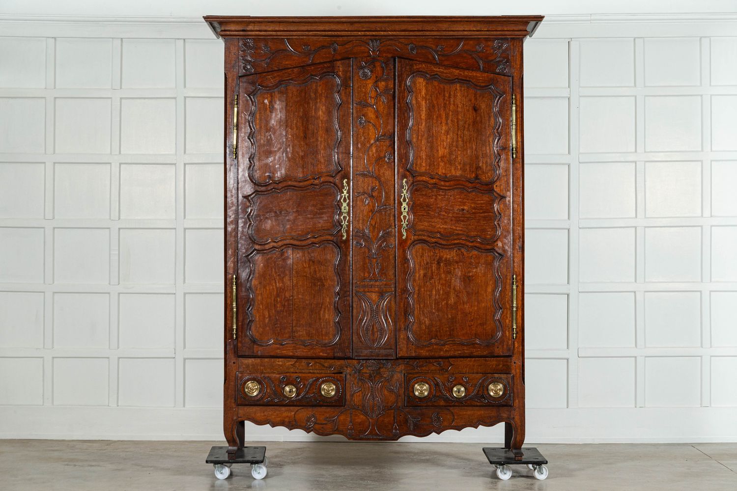 Large 18thC French Oak Armoire
