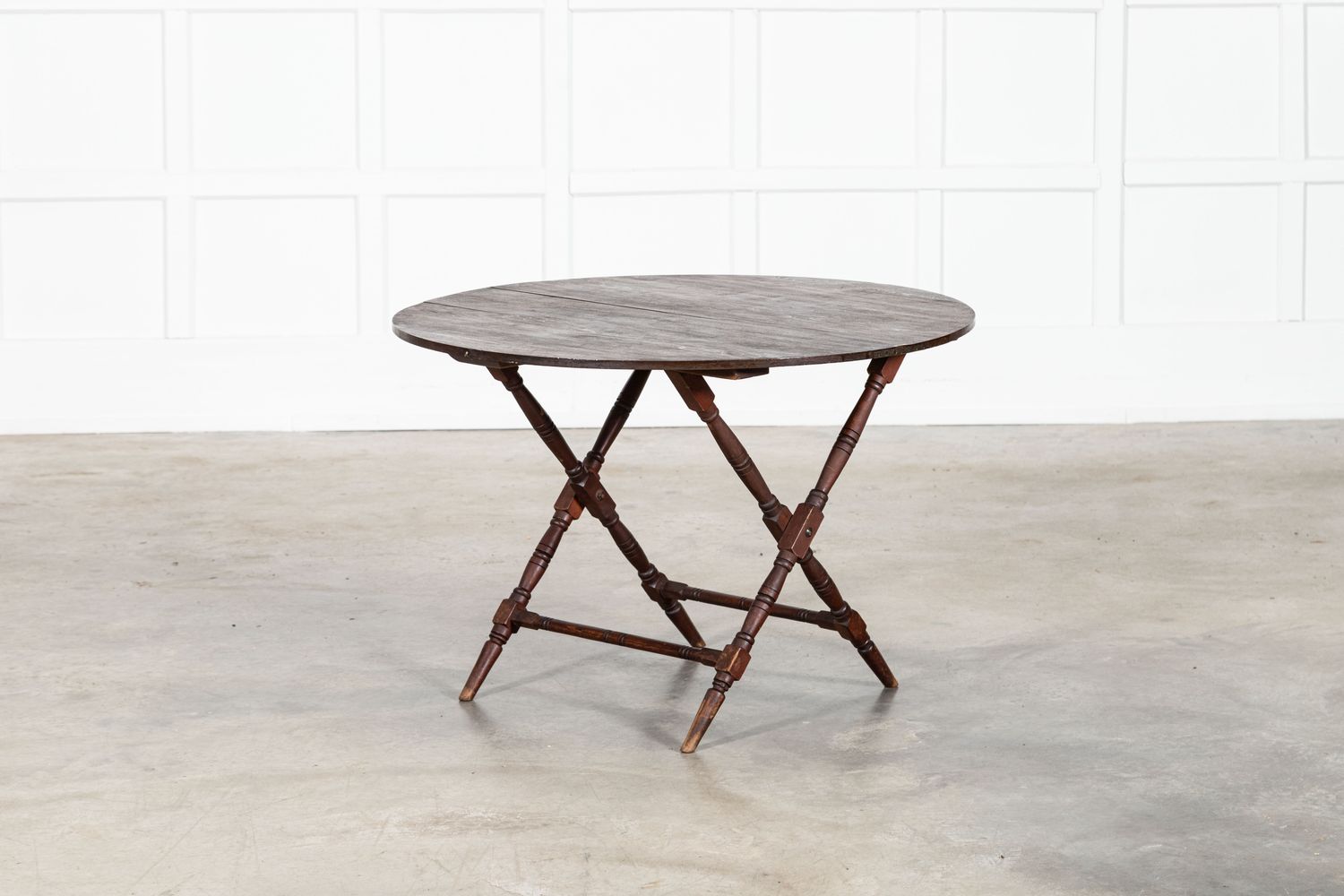19thC English Mahogany Coaching Table