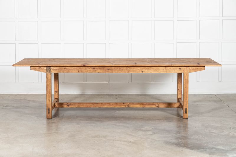 Monumental English Farmhouse Table