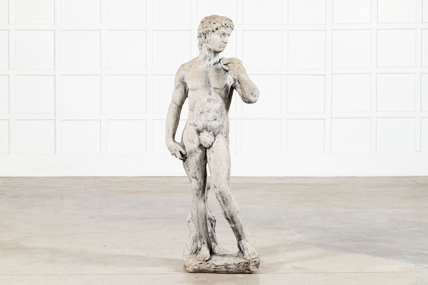 English Michelangelo's David Statue