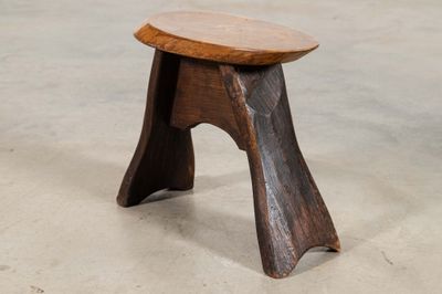  English Vernacular Oak Stool