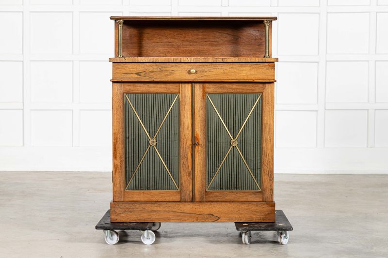 English Regency Rosewood Chiffonier English Regency Rosewood Chiffonier