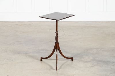 English 19thC Mahogany Side Table
