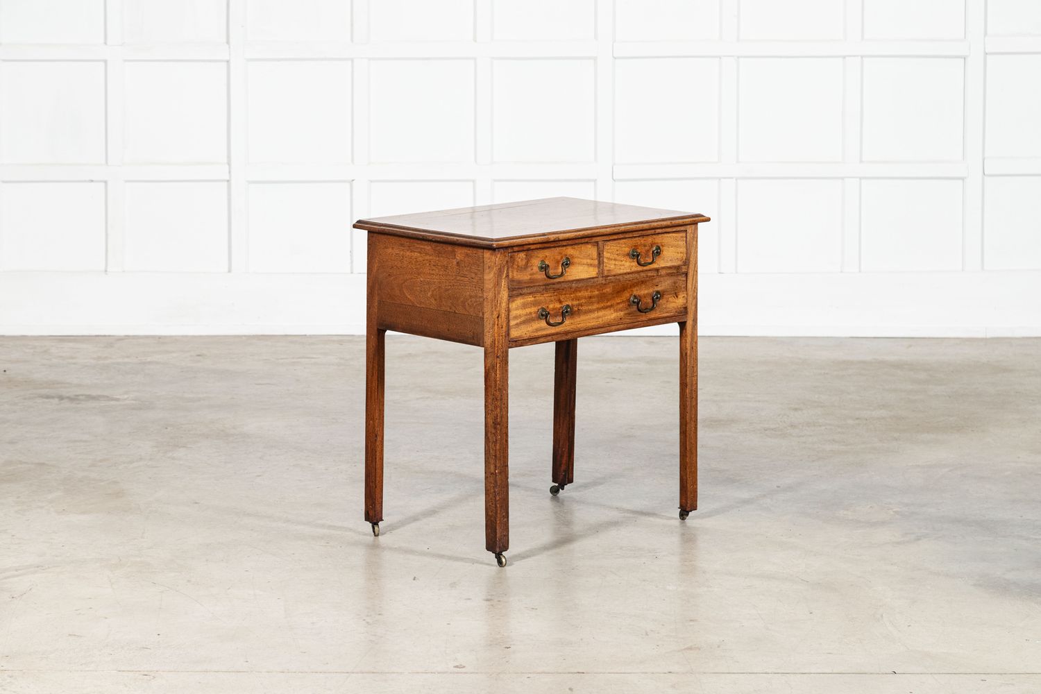 George III English Mahogany Writing Table