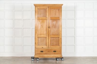 19thC English Pine Cupboard 19thC English Pine Cupboard