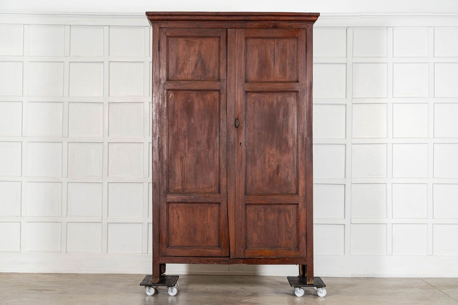 Large 19thC French Monastery Pine Cabinet Large 19thC French Monastery Pine Cabinet